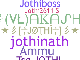 Apelido - Jothi