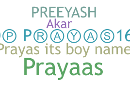 Apelido - Prayas