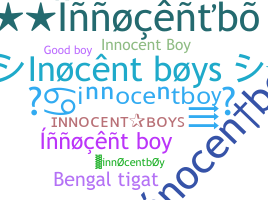 Apelido - innocentboy