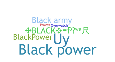 Apelido - blackpower