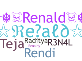 Apelido - Renald