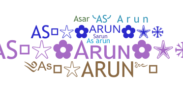 Apelido - AsArun