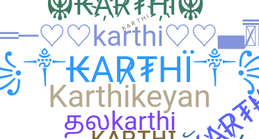 Apelido - Karthi