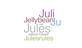 Apelido - Julie