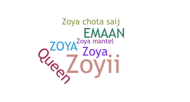 Apelido - Zoyaa