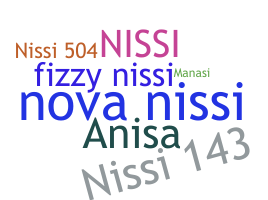 Apelido - Nissi
