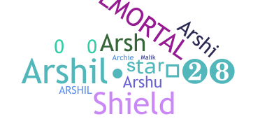 Apelido - Arshil