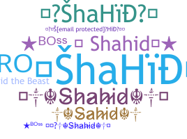 Apelido - Shahid