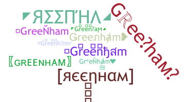 Apelido - Greenham