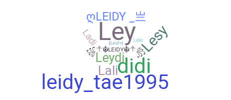 Apelido - Leidy
