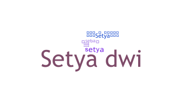 Apelido - Setya
