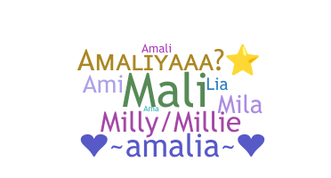 Apelido - Amalia