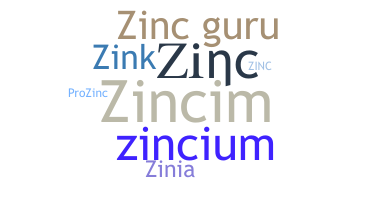 Apelido - Zinc