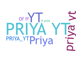 Apelido - PriyaYT