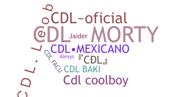 Apelido - CDL