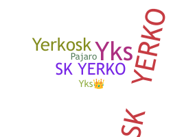 Apelido - YerKo