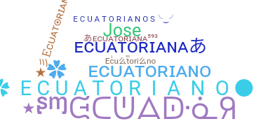 Apelido - ecuatoriano