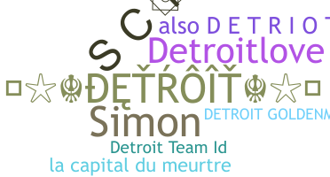 Apelido - Detroit