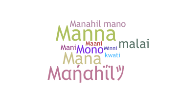 Apelido - Manahil