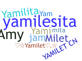 Apelido - Yamilet