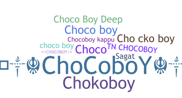 Apelido - ChocoBoy