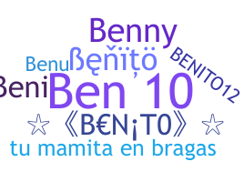 Apelido - Benito
