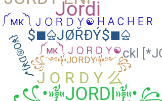 Apelido - Jordy