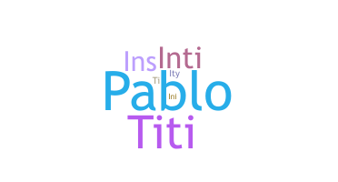 Apelido - Inti