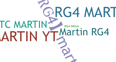 Apelido - RG4MARTIN