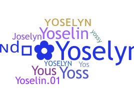 Apelido - Yoselyn