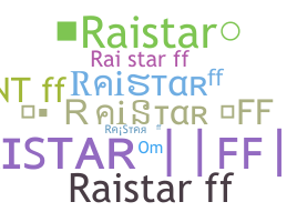 Apelido - RaistarFF