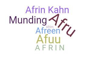 Apelido - Afrin