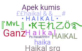 Apelido - Haikal