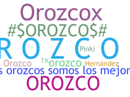 Apelido - Orozco