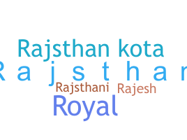 Apelido - Rajsthan
