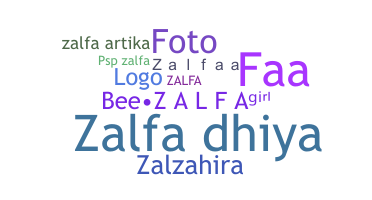 Apelido - Zalfa