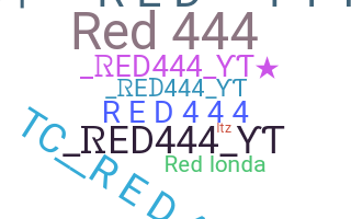 Apelido - RED444