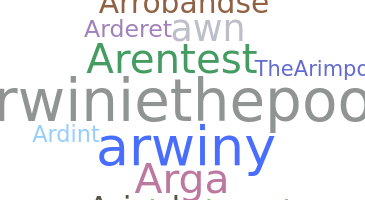 Apelido - Arwin