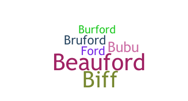 Apelido - Buford