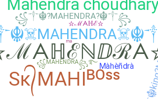 Apelido - Mahendra