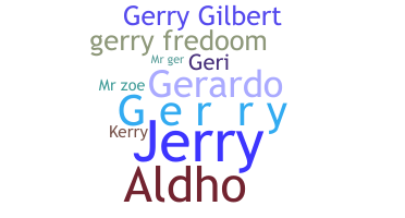 Apelido - Gerry