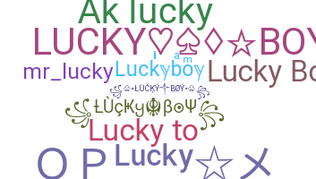 Apelido - Luckyboy