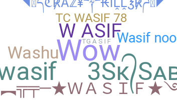 Apelido - Wasif