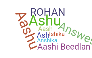 Apelido - Aashi