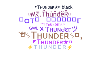 Apelido - Thunder