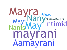 Apelido - Amayrani
