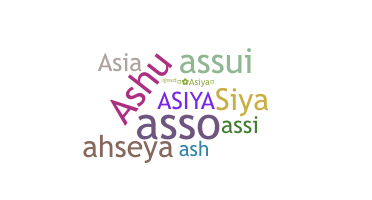 Apelido - Asiya