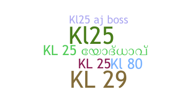 Apelido - KL25