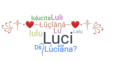 Apelido - Luciana