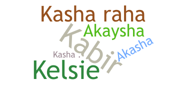 Apelido - Kasha